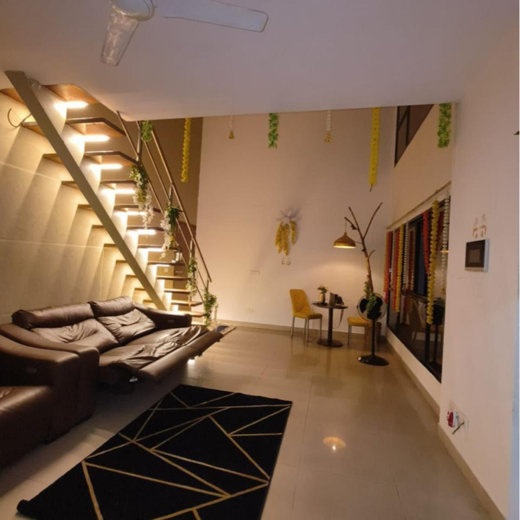 Living Room, paranjape-blue-ridge 1 Bedroom 555 Sq.Ft. Apartment In Bhoirwadi Pune 7599742