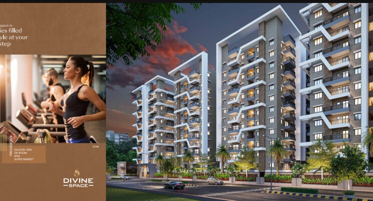 Exterior View, divine-space-osman-nagar 2.5 Bedroom 1410 Sq.Ft. Apartment In Osman Nagar Hyderabad 7599562