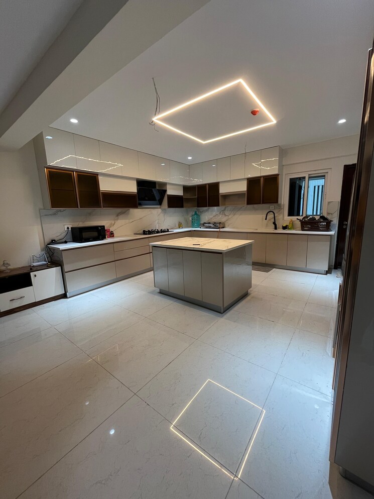 Kitchen, vasavi-gp-trends 4 Bedroom 4590 Sq.Ft. Builder Floor In Nanakramguda Hyderabad 7599664