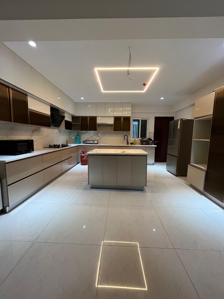 Kitchen, vasavi-gp-trends 4 Bedroom 4590 Sq.Ft. Builder Floor In Nanakramguda Hyderabad 7599664