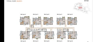 Floor Plan in 3 BHK Apartment at Vasavi Ananda Nilayam, Lb Nagar – for Sale