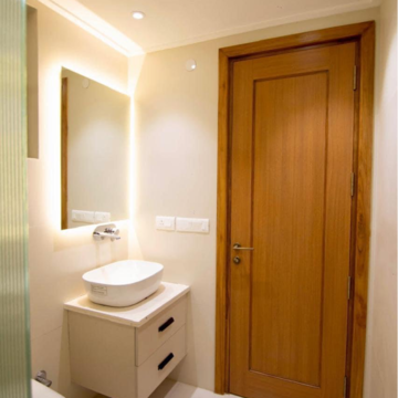 Bathroom in 3 BHK Apartment at Nangal Dewat – for Sale