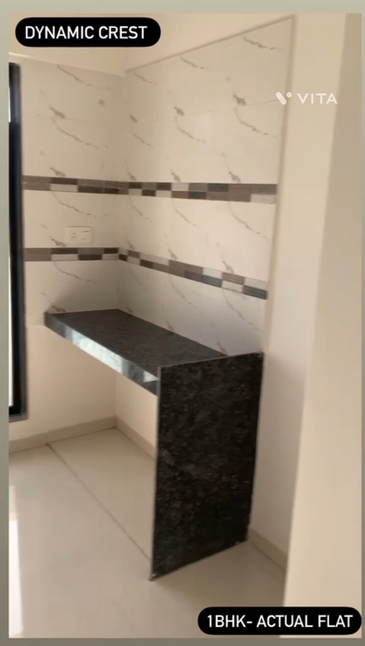 Kitchen, dynamic-crest 1 Bedroom 455 Sq.Ft. Apartment In Shilphata Thane 7600153