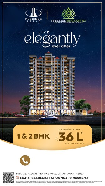 1 BHK Apartment For Resale in Precious Meadows Mharal Thane  7600240