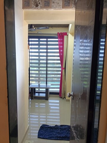 Building Lobby in 1.5 BHK Apartment at Thane West – for Sale