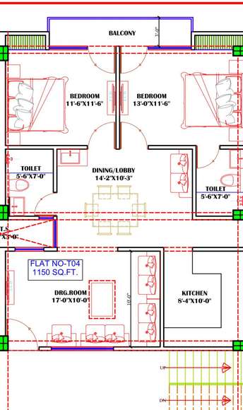 3 BHK Apartment For Resale in Jankipuram Lucknow  7600622