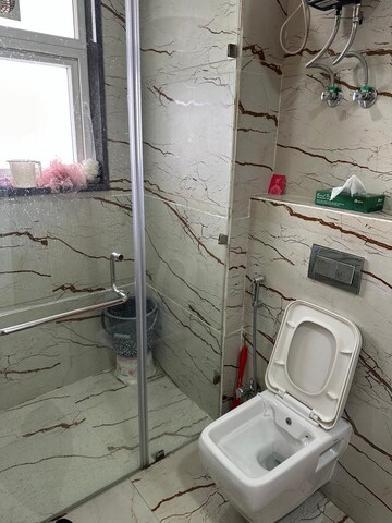 Bathroom in 4 BHK Builder Floor at Unitech South City II, Sector 50 – for Sale