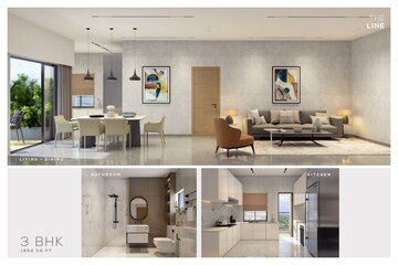 Kitchen in 2 BHK Apartment at NJC The Line, Narsingi – for Sale