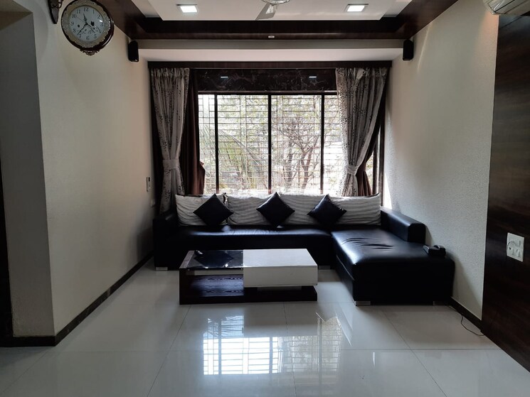 Living Room, neev-excella-residency 3 Bedroom 1000 Sq.Ft. Apartment In Parel Mumbai 7601338
