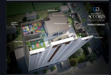 Master Bedroom in 2 BHK Apartment at Ghanwat Accord, Malad East – for Sale