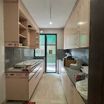 Kitchen in 3 BHK Builder Floor at Sushant Lok ii – for Sale