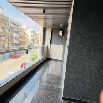 Balcony in 3 BHK Builder Floor at Sushant Lok 3, Sector 57 – for Sale
