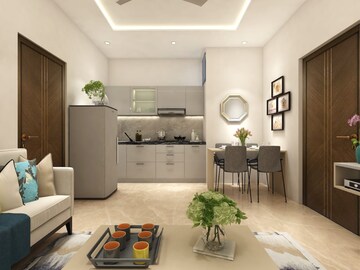 Living Room in 1 BHK Apartment at Redwood Magnus, Jeerota – for Sale