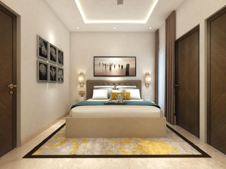 Bedroom, redwood-magnus 1 Bedroom 570 Sq.Ft. Apartment In Jeerota Jaipur 7602165