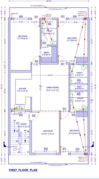 3 BHK Builder Floor For Resale in Sector 110 Mohali  7602157