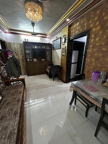 Living Room in 1 BHK Apartment at NG Park, Dahisar East – for Sale