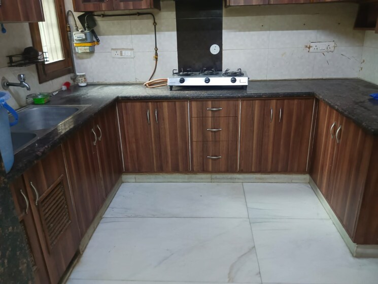 Kitchen, ip extension 3 Bedroom 1500 Sq.Ft. Apartment In Ip Extension Delhi 7602477