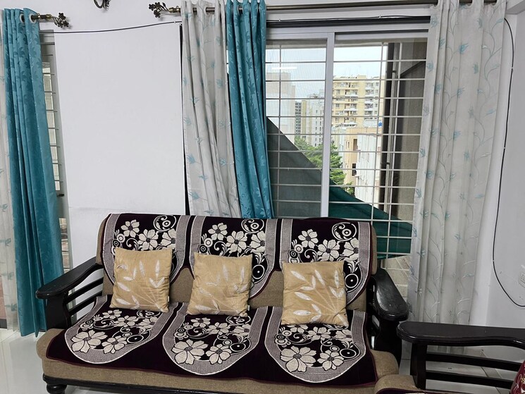Living Room, krishna-aeropolis 2 Bedroom 1060 Sq.Ft. Apartment In Pune International Airport Pune 7603212
