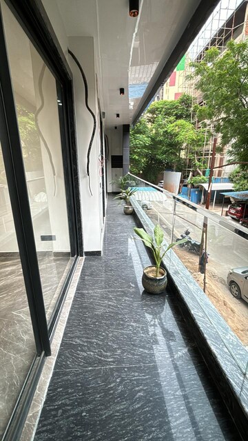 Balcony in 4 BHK Builder Floor at Unitech South City II, South City 2 – for Sale