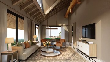 Living Room in 5 BHK Villa at Kasauli – for Sale