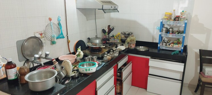 Kitchen, nyati-evita 3 Bedroom 1503 Sq.Ft. Apartment In Dhanori Pune 7603844