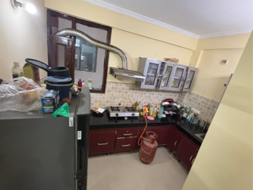 Kitchen in 3 BHK Apartment at Peer Mucchalla – for Sale