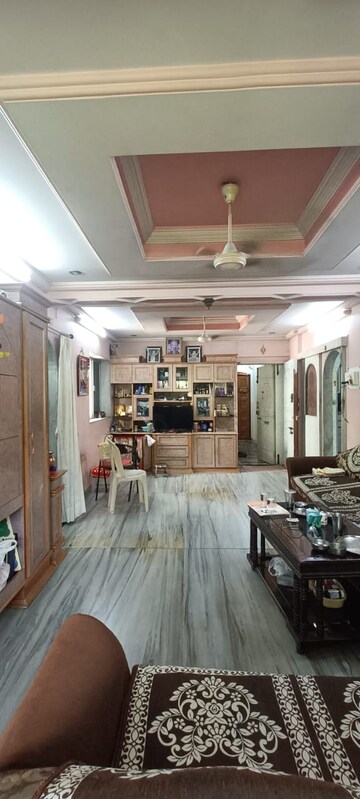 Living Room in 3 BHK Apartment at Mulund East – for Sale