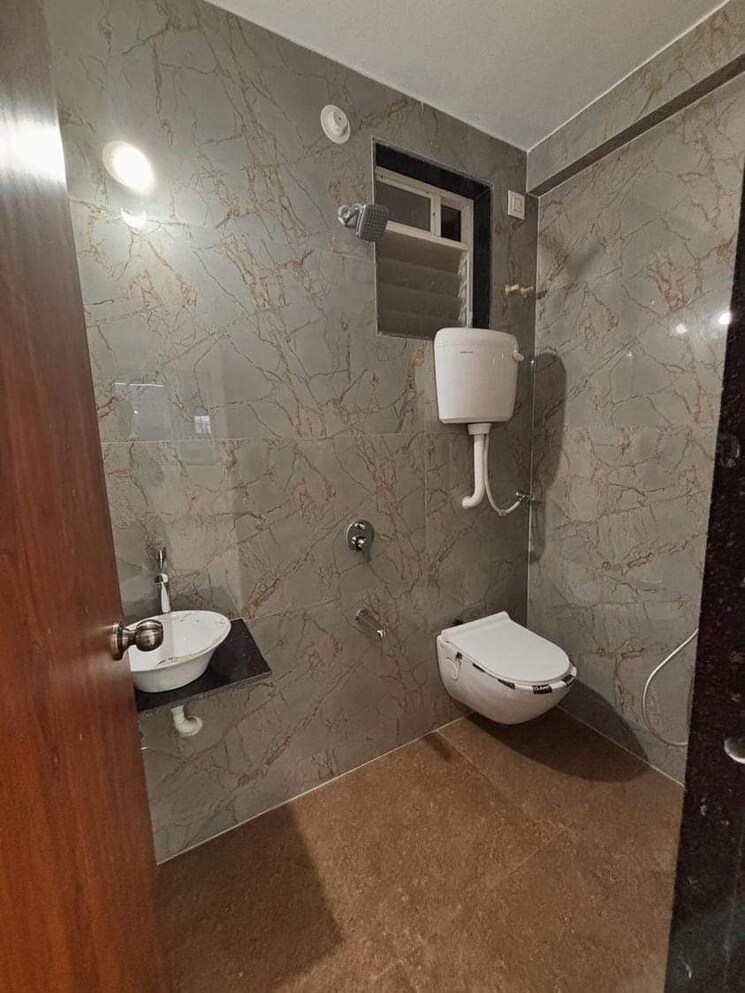 Bathroom, ganesham-chs 1 RK 380 Sq.Ft. Apartment In Kopar Khairane Navi Mumbai 7605098