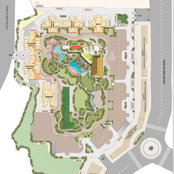 Master Plan in 2 BHK Apartment at Hiranandani Westgate, Kavesar – for Sale