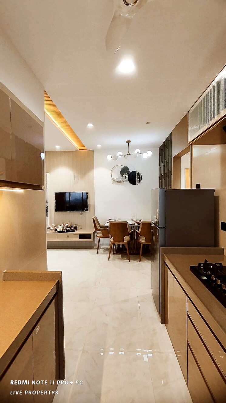 Kitchen, laukik-vastu-luxuria 2 Bedroom 606 Sq.Ft. Apartment In P And T Colony Thane 7605335