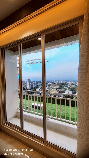 Balcony in 2 BHK Apartment at Laukik Vastu Luxuria, P And T Colony – for Sale