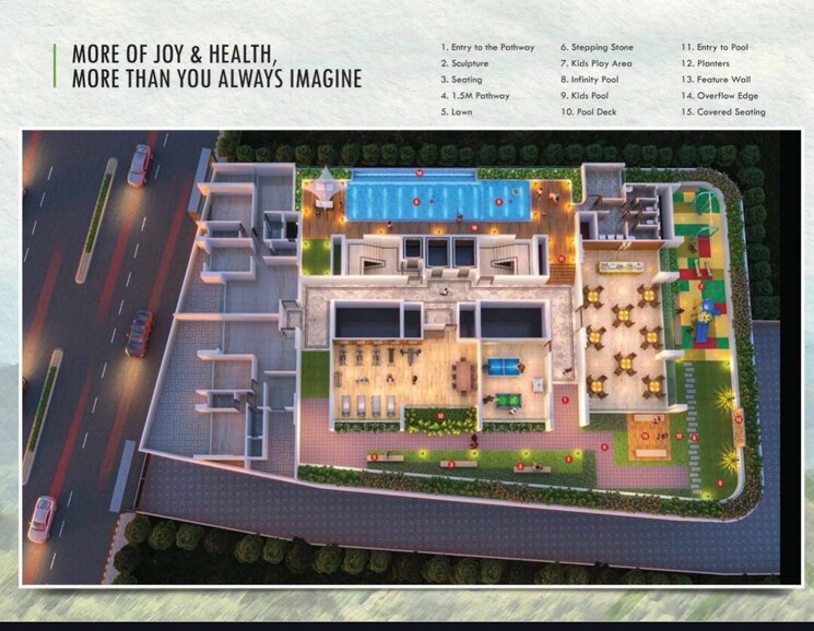 Master Plan, avenue-hills 3 Bedroom 1741 Sq.Ft. Apartment In Kharghar Sector 12 Navi Mumbai 7605647