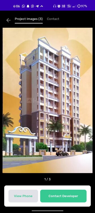 2 BHK Apartment For Resale in Shubh Vastu Ambernath Shirgaon Thane  7606121