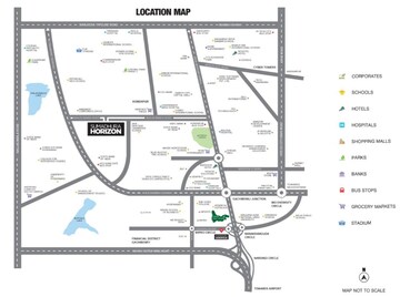 3 BHK Apartment – Map Location View at Sumadhura Horizon, Kondapur - for Sale