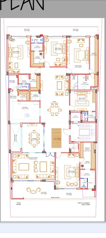 5 BHK Builder Floor For Resale in Sushant Lok Iii Gurgaon  7606370