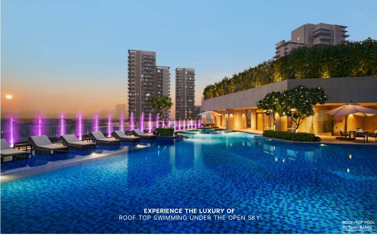 Swimming Pool, puri-diplomatic-residences 4 Bedroom 3380 Sq.Ft. Apartment In Sector 111 Gurgaon 7606473