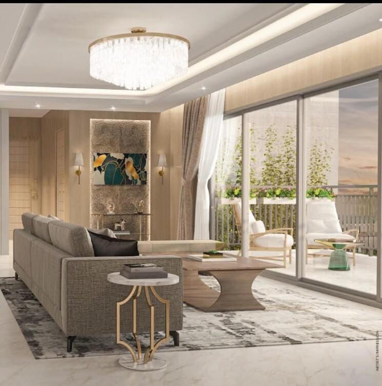 Living Room, chandak-treesourus 4 Bedroom 1482 Sq.Ft. Apartment In Malad West Mumbai 7606720