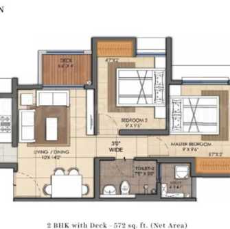 2 BHK Apartment For Resale in Lodha Codename Premier Mangaon Thane  7606780