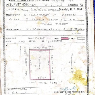 Plot For Resale in Narapally Hyderabad  7606787