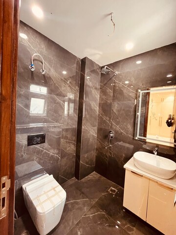 Bathroom in 4 BHK Builder Floor at Ansal API Esencia, Sector 67 – for Sale