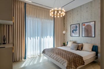 Master Bedroom in 3 BHK Apartment at Unique K Pune, Bavdhan – for Sale