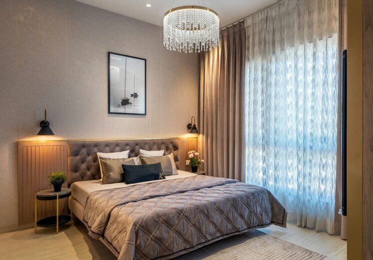 Bedroom, unique-k-pune 3 Bedroom 1116 Sq.Ft. Apartment In Bavdhan Pune 7607146