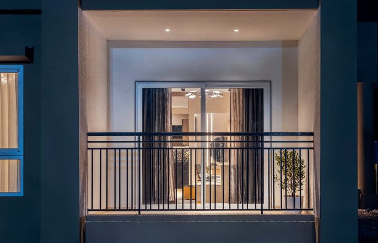 Balcony, unique-k-pune 3 Bedroom 1116 Sq.Ft. Apartment In Bavdhan Pune 7607146