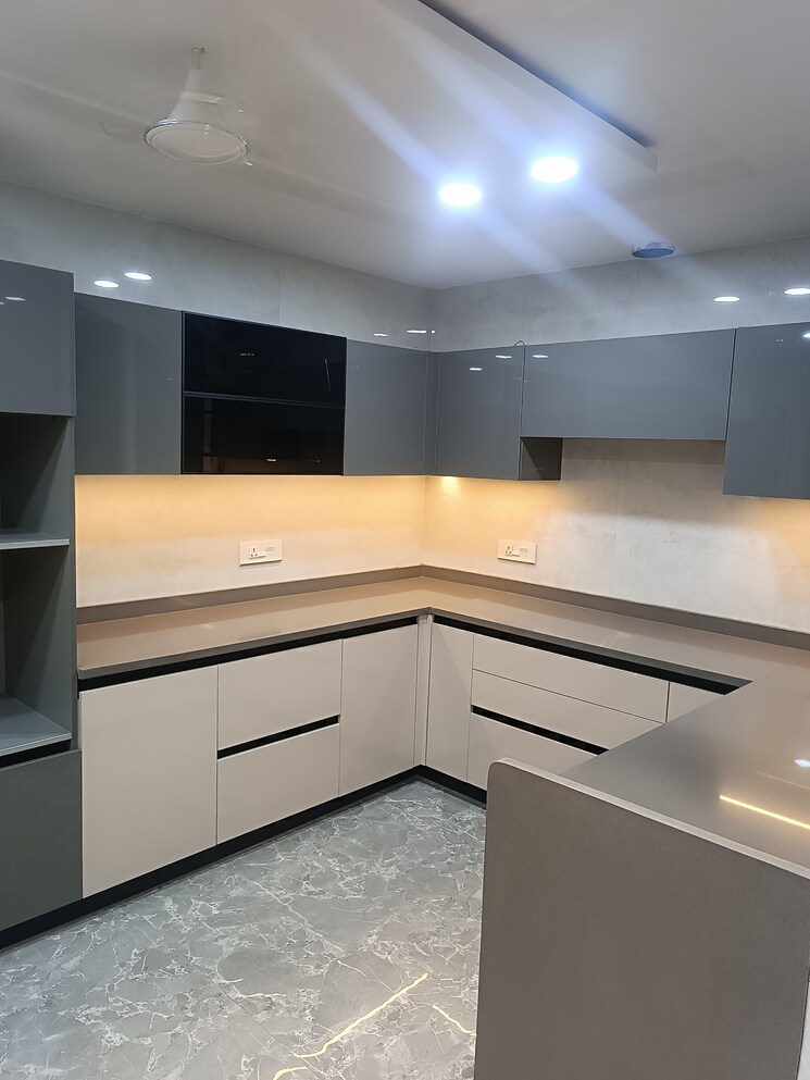 Kitchen, chittaranjan park 4 Bedroom 2300 Sq.Ft. Builder Floor In Chittaranjan Park Delhi 7607139