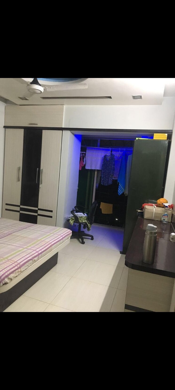 Bedroom, shreya-anand-chs-ltd 2 Bedroom 700 Sq.Ft. Apartment In Dhokali Thane 7608007