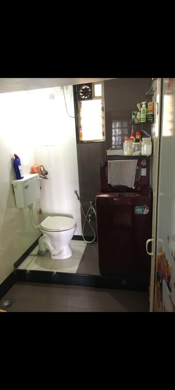 Bathroom in 2 BHK Apartment at Shreya Anand CHS Ltd, Dhokali – for Sale