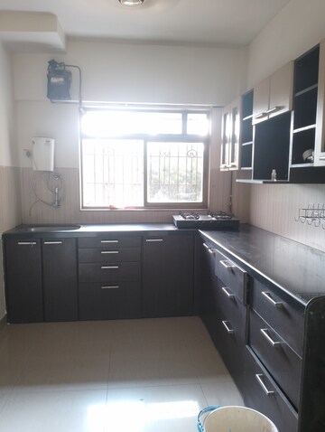Kitchen in 3 BHK Apartment at Runwal Garden City, Balkum Pada – for Sale