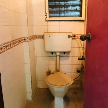 Bathroom in 1 BHK Apartment at Ravi Legend 1 CHS, Anand Park – for Sale
