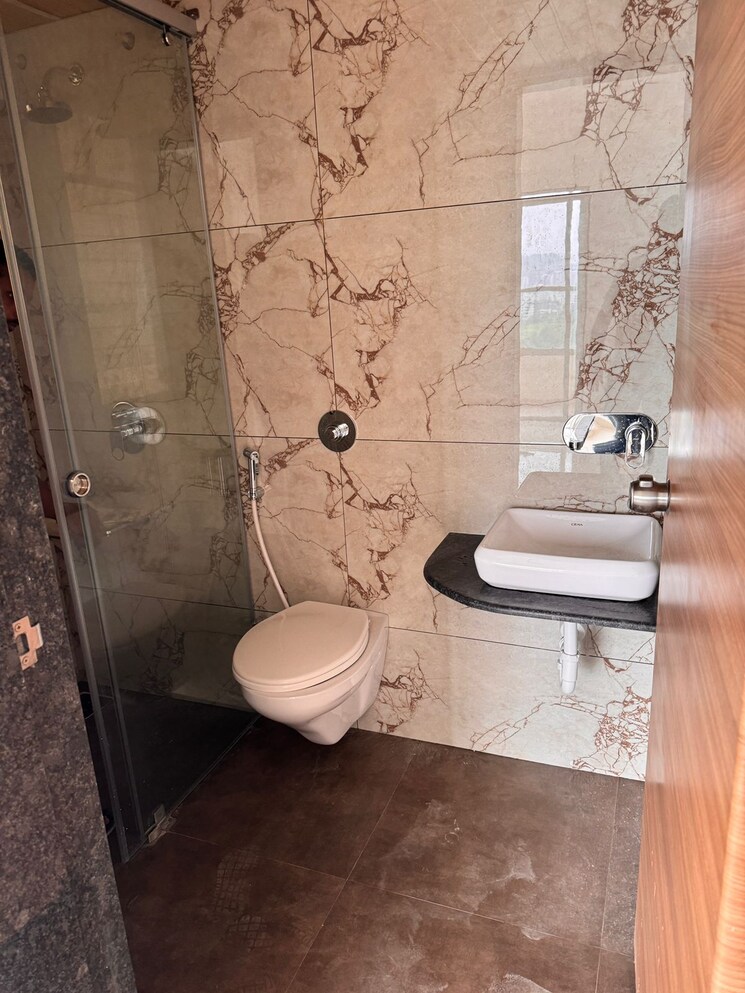 Bathroom, sukhwani-skylines 2 Bedroom 938 Sq.Ft. Apartment In Wakad Pune 7608838