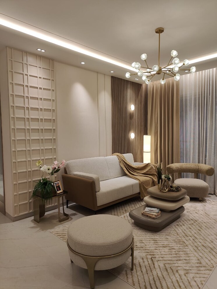 Living Room, balkum pada 3 Bedroom 1264 Sq.Ft. Builder Floor In Balkum Pada Thane 7609336